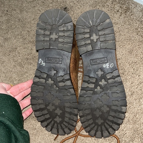 Cliffs brown ankle hiking boots - size 8 womens - Picture 8 of 8